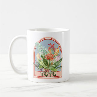 Taza De Café Abuela Floral Tutu Vintage