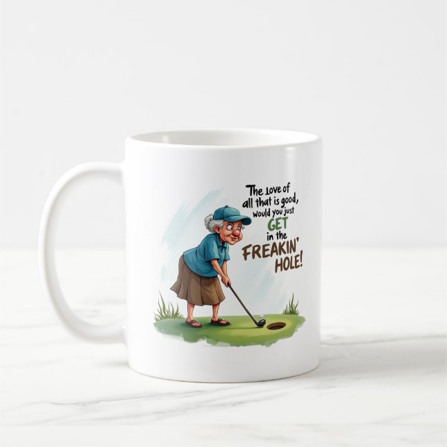 Taza De Café Abuela fresca entra en el helado Tri-Blend S (Izquierda)