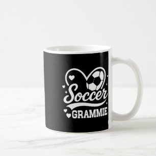 Taza De Café Abuela futbolista corazón amor jugador de fútbol