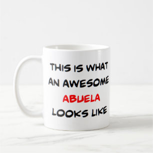 Taza De Café abuela genial, increíble