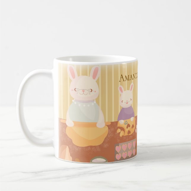 Taza De Café Abuela Horneando Galletas (Izquierda)