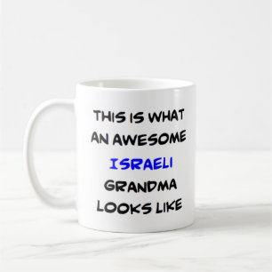 Taza De Café abuela israelí, impresionante