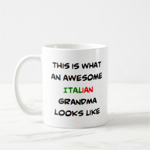 Taza De Café abuela italiana, impresionante