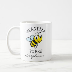 Taza De Café Abuela Linda para Revelación Divertida de Bebé