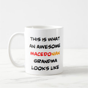 Taza De Café abuela macedonia, impresionante