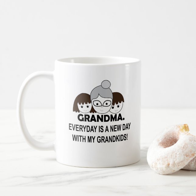 Taza De Café Abuela Madre  (Con donut)