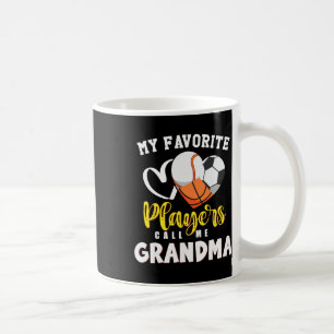 Taza De Café Abuela Mi Favorito Fútbol Bysebyll Bysketbyll Pla
