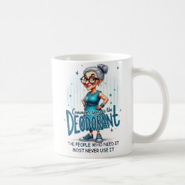 Taza De Café Abuela Moderna Simple Linda y Elegante