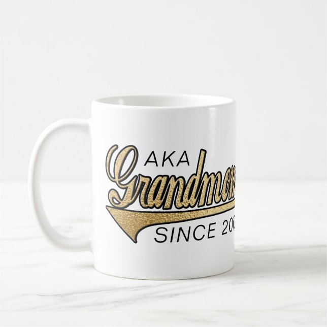 Taza De Café Abuela Mug "AKA Abuela Desde..." (Izquierda)