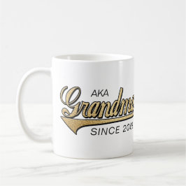 Taza De Café Abuela Mug "AKA Grandma Since..."