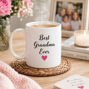 Taza De Café Abuela Nana Mimi Favorita Personalizada