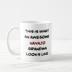 Taza De Café abuela navajo, impresionante