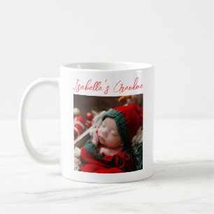 Taza De Café Abuela Nuevo Nieto Navidad