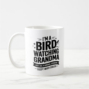 Taza De Café "Abuela observadora de pájaros Mug