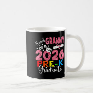 Taza De Café Abuela orgullosa de graduada de prekín de 2026 día