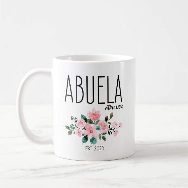 Taza De Café Abuela otra vez este 2023, Regalos para Abuela (Izquierda)