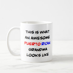 Taza De Café abuela puertorriqueña, increíble