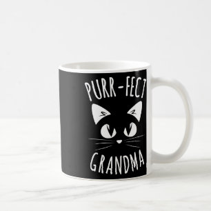 Taza De Café Abuela Purr-fur mamá dulce gato amante animal