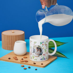 Taza De Café Abuela: Recuerdos florecen con amor (Día de la Mad