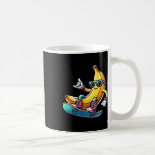 Taza De Café Abuela Skateboarding Genial Con Gafas De Sol Vibra