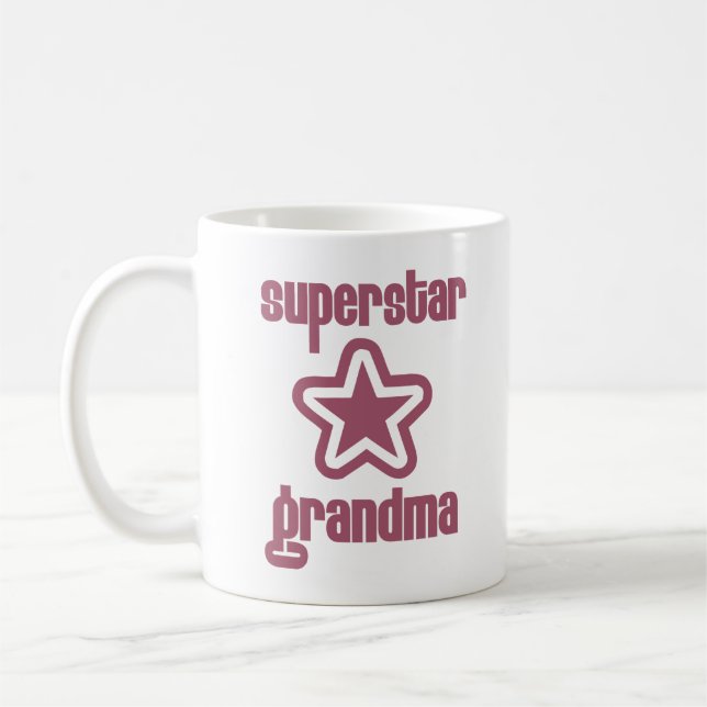 Taza De Café Abuela superestrella (Izquierda)