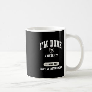 Taza De Café Abuela terminé universidad jubilada 2026 papá vaca