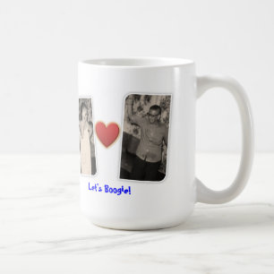 Taza De Café Abuela y abuelo que hacen la boogie