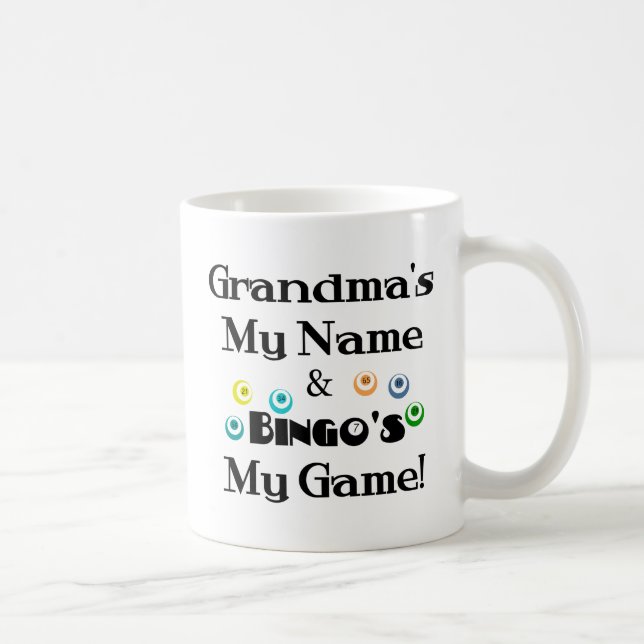 Taza De Café Abuela y bingo (Derecha)