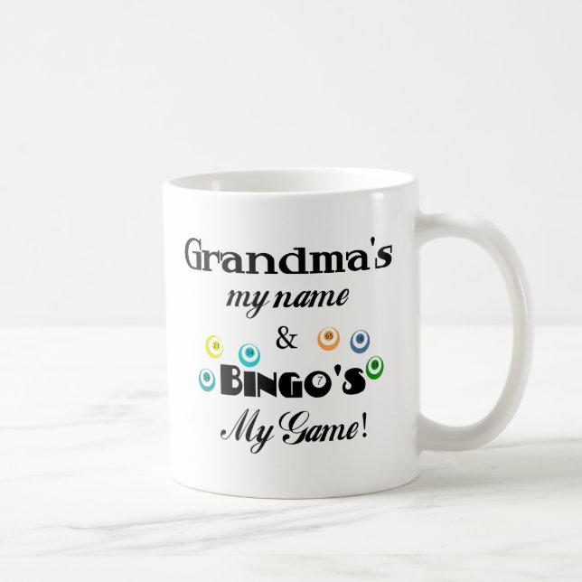 Taza De Café Abuela y bingo (Derecha)