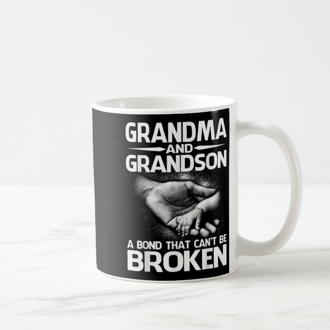 Taza De Café Abuela y nieto un bono que no se puede romper (Derecha)