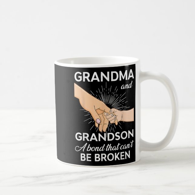 Taza De Café Abuela y nieto un bono que no se puede romper (Derecha)