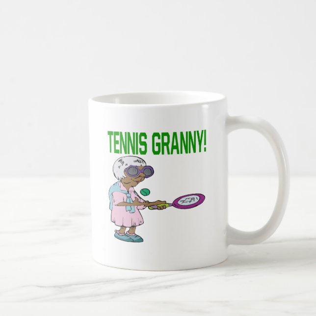 Taza De Café Abuelita del tenis (Derecha)