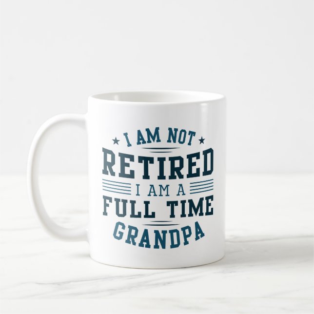 Taza De Café Abuelo a tiempo completo (Izquierda)