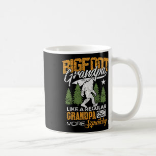 Taza De Café Abuelo Bigfoot Sasquatch Yeti Acampada