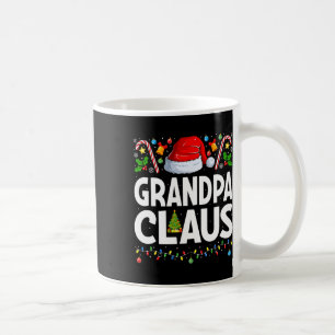 Taza De Café Abuelo Claus Xmas Familia a la altura de Santa Abu