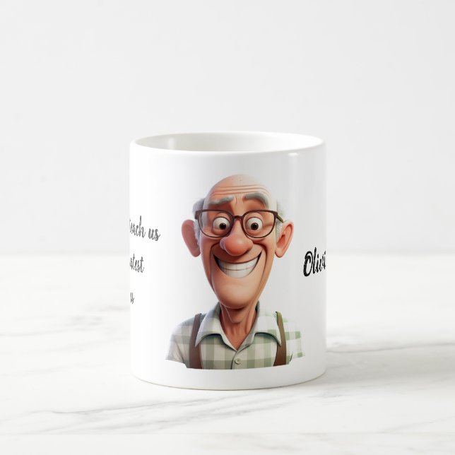 Taza De Café Abuelo Coffee Mug (Centro)