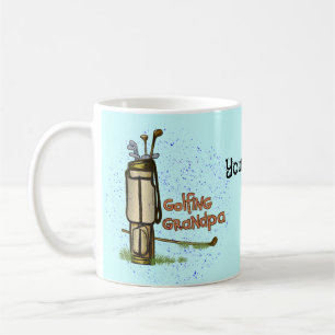 Taza De Café Abuelo de golf