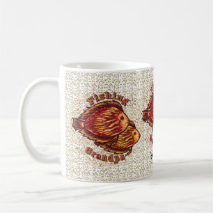 Taza De Café Abuelo de pesca
