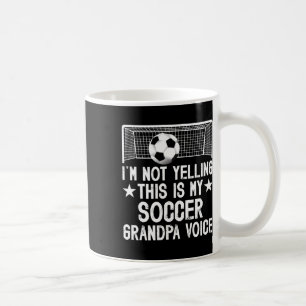 Taza De Café Abuelo de voz de abuelo de fútbol Gr