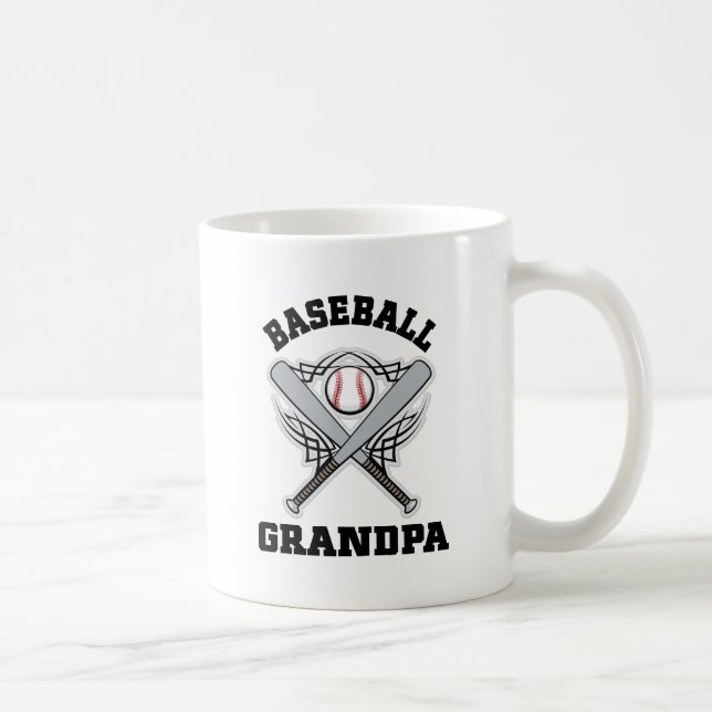 Taza De Café Abuelo del béisbol (Derecha)