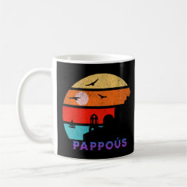 Taza De Café Abuelo del Océano Atlántico Retro Pappoús