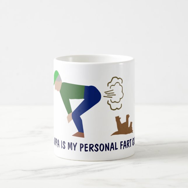 Taza De Café Abuelo divertido (Centro)