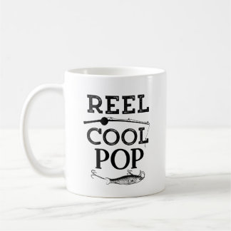 Taza De Café Abuelo divertido del retruécano de la pesca del