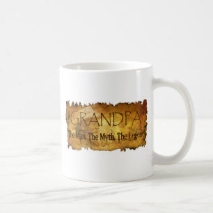 Taza De Café ABUELO el hombre el mito la leyenda