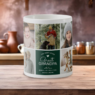 Taza De Café ABUELO 'el más querido' Collage de Fotos