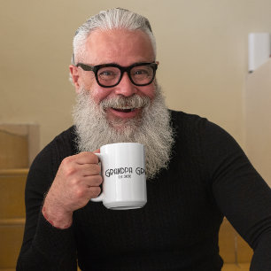 Taza De Café Abuelo Establecido año de establecimiento texto gr