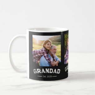 Taza De Café Abuelo Establecido Negrita Negra 3 Foto