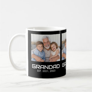 Taza De Café Abuelo Establecido Negrita Negra 3 Foto