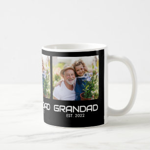 Taza De Café Abuelo Establecido Negrita Negra 3 Foto