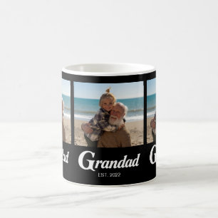 Taza De Café Abuelo Establecido Negro Negrita 3 Foto